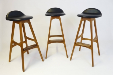 3 Barstools by Erik Buch