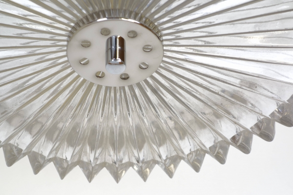 Ceiling lamp turbine wheel shaped